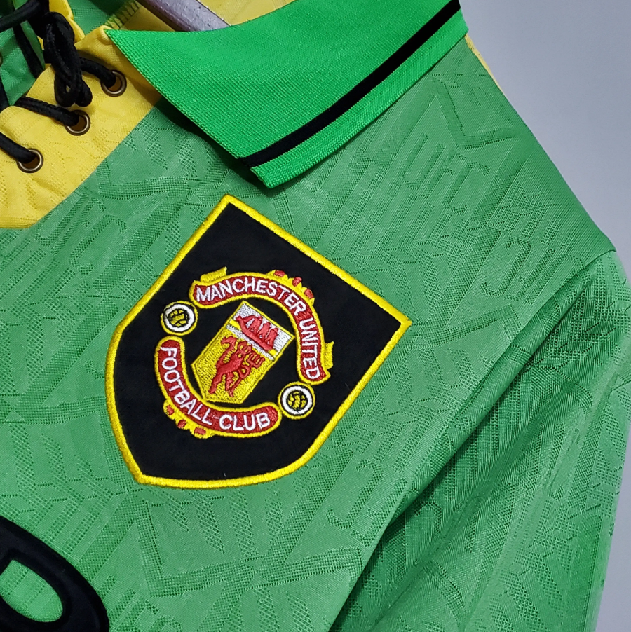 Stitched Manchester United logo