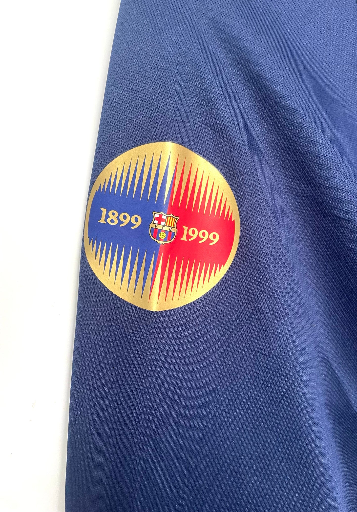 Barcelona 100 Years Anniversary Long Sleeve Home Shirt 1999