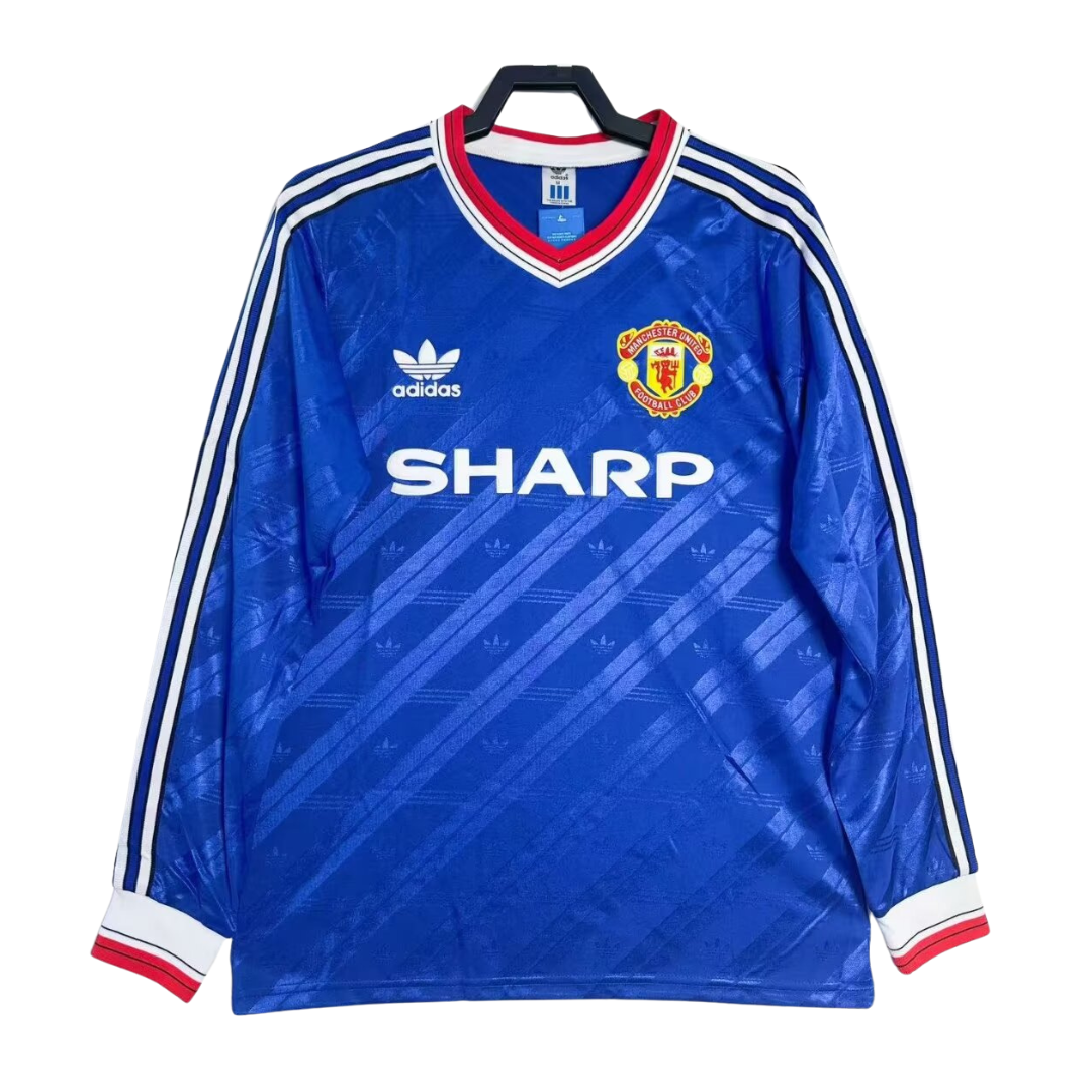 Manchester United Away Shirt 1986/88 (Long Sleeve)