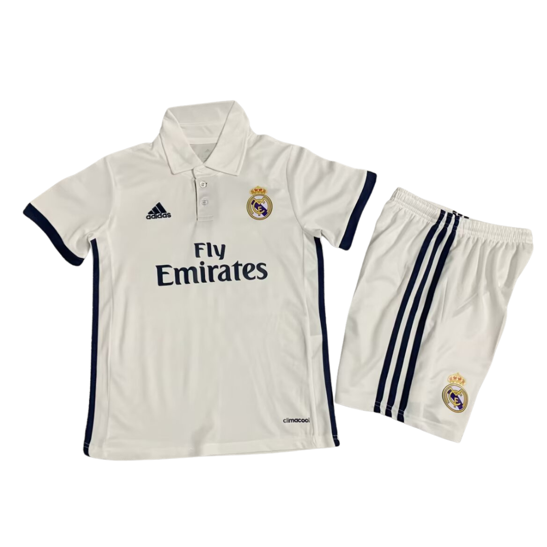Real Madrid Home 2016/17 Kids Kit