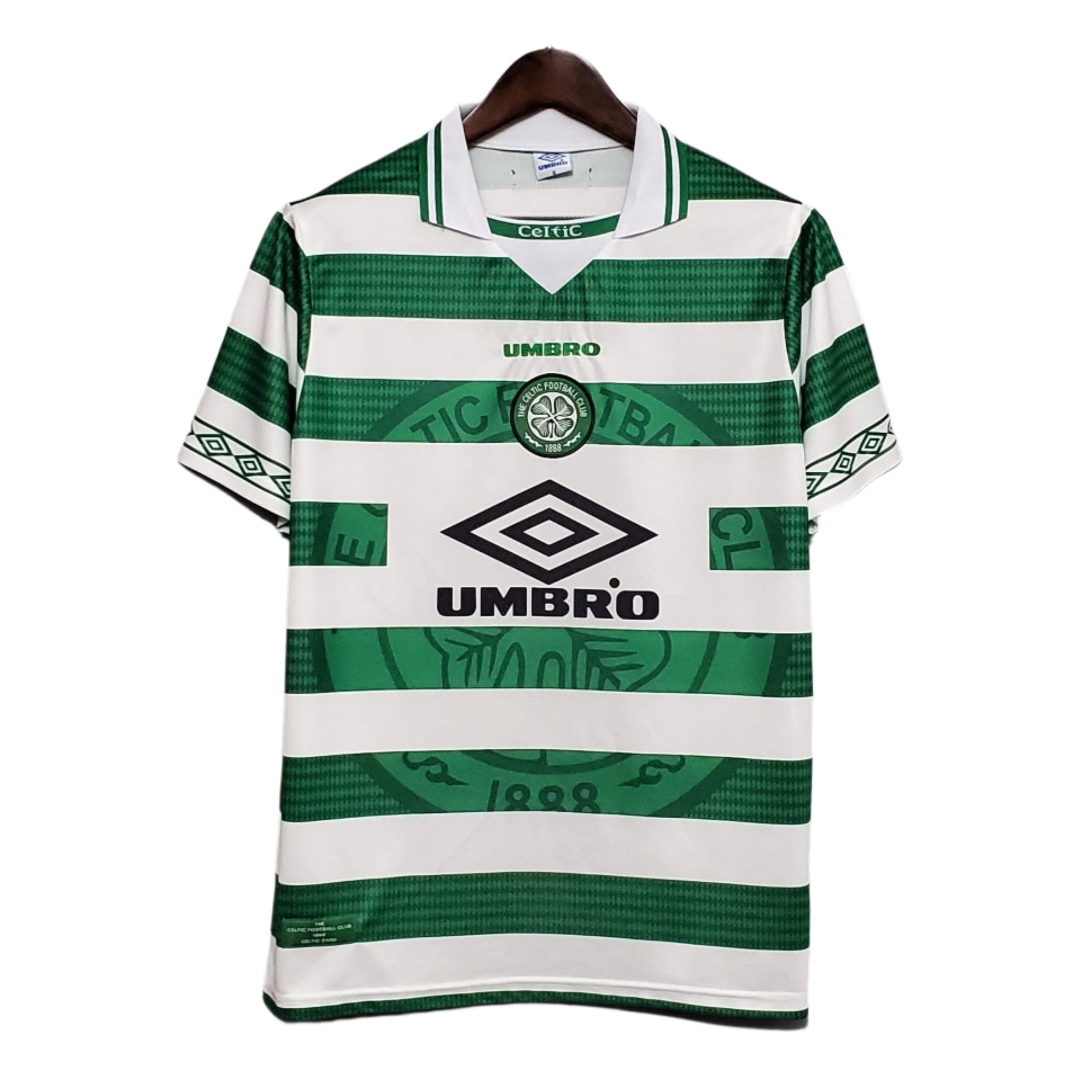 retro celtic football shirt