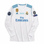 Real Madrid 2017/18 UCL-finale Thuisshirt (Lange Mouwen)