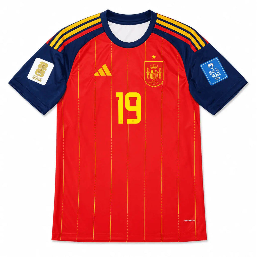 Spain 2026 Home Shirt - Lamine Yamal