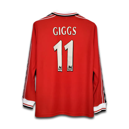 Manchester United 1998/1999 Home Long Sleeve