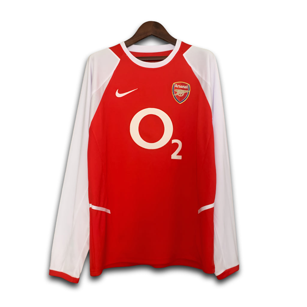 Arsenal Home Shirt 2002/03 (Long sleeve)