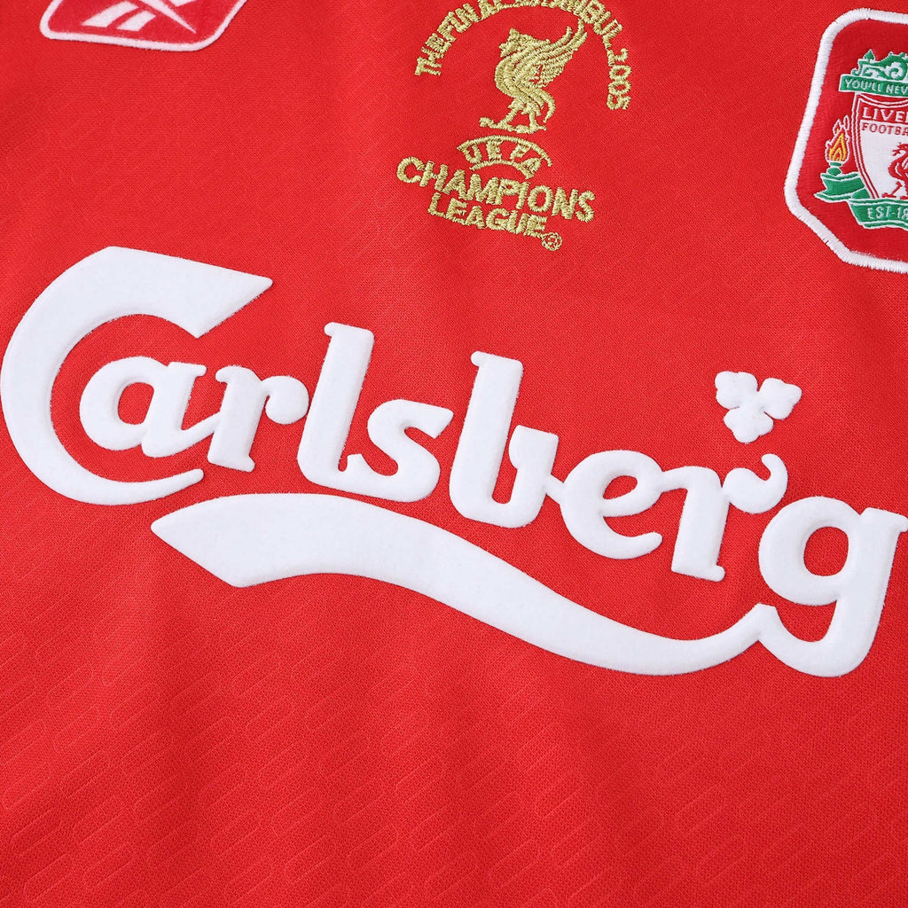 Liverpool 2004/05 UCL Final Home Kids Kit