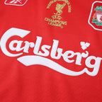 Liverpool 2004/05 UCL Final Home Kids Kit