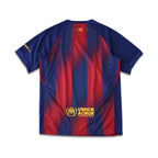 2026 Barcelona Spotify Home shirt sitting on a white background.