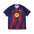 2026 Barcelona Spotify Home shirt sitting on a white background.
