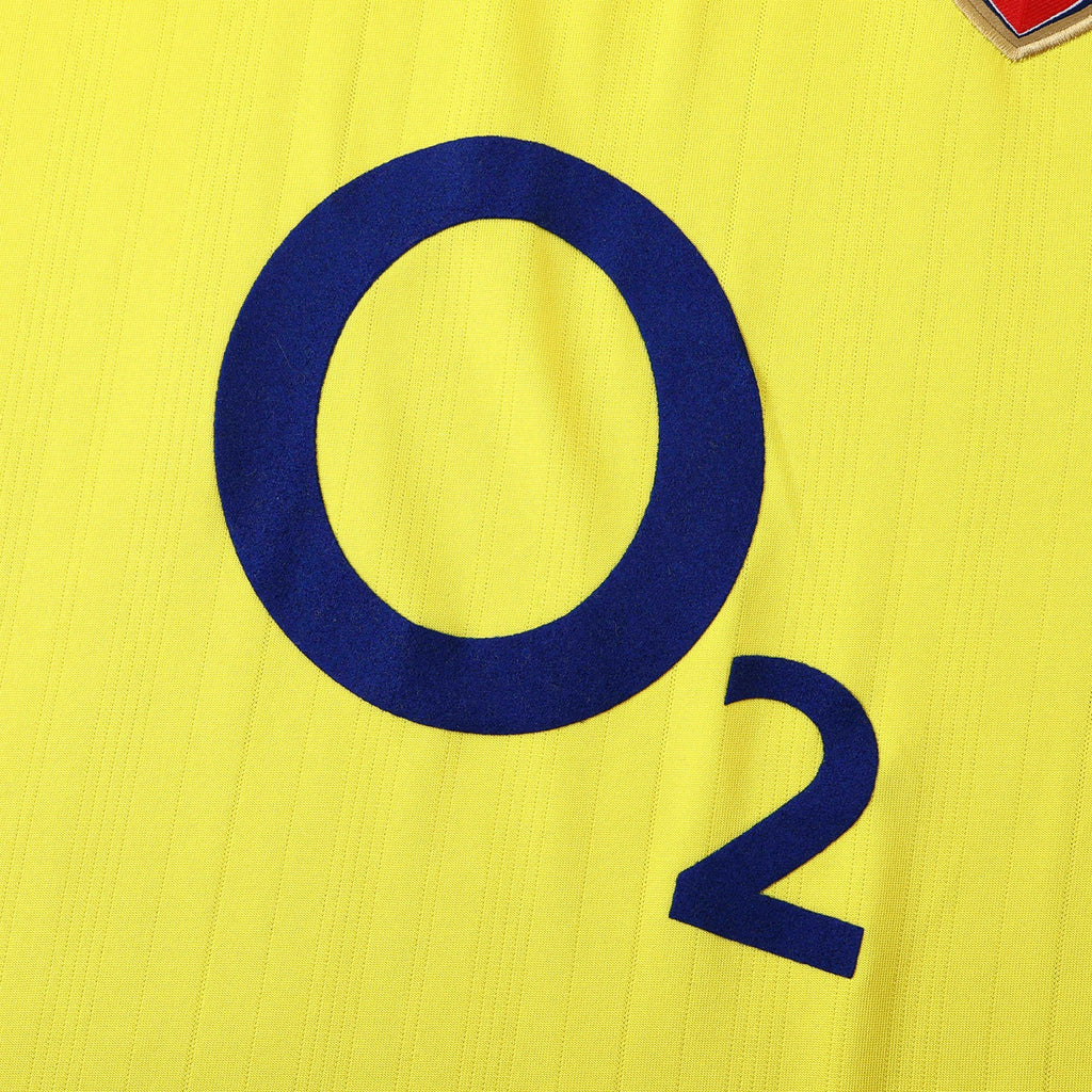 Arsenal 2003/05 Yellow Away Shirt