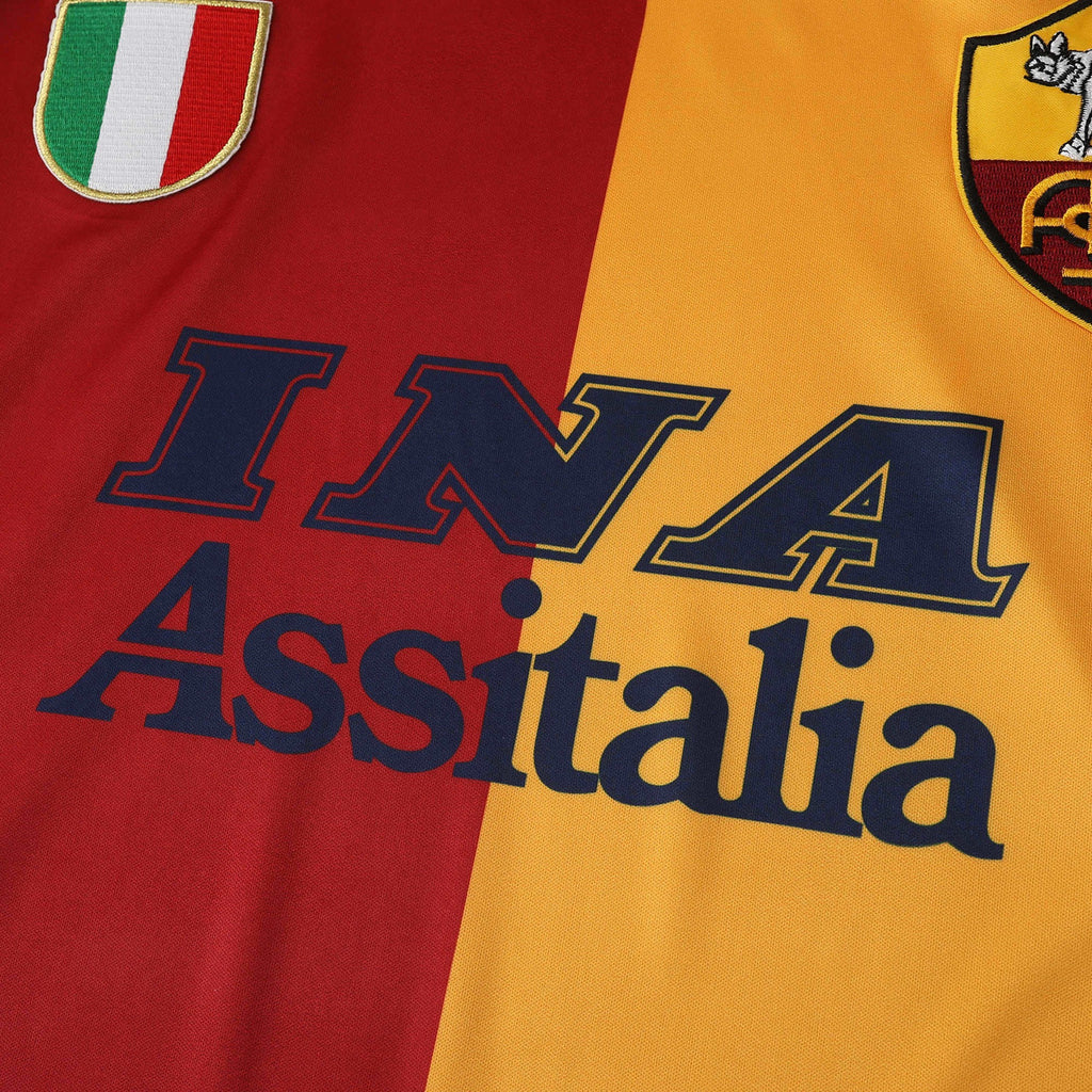 Maillot domicile de l’AS Roma 2000/01