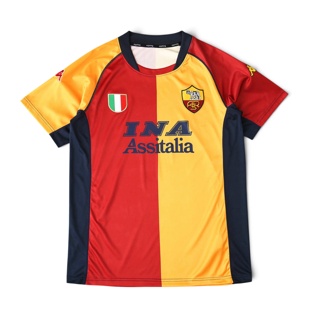 Maillot domicile de l’AS Roma 2000/01