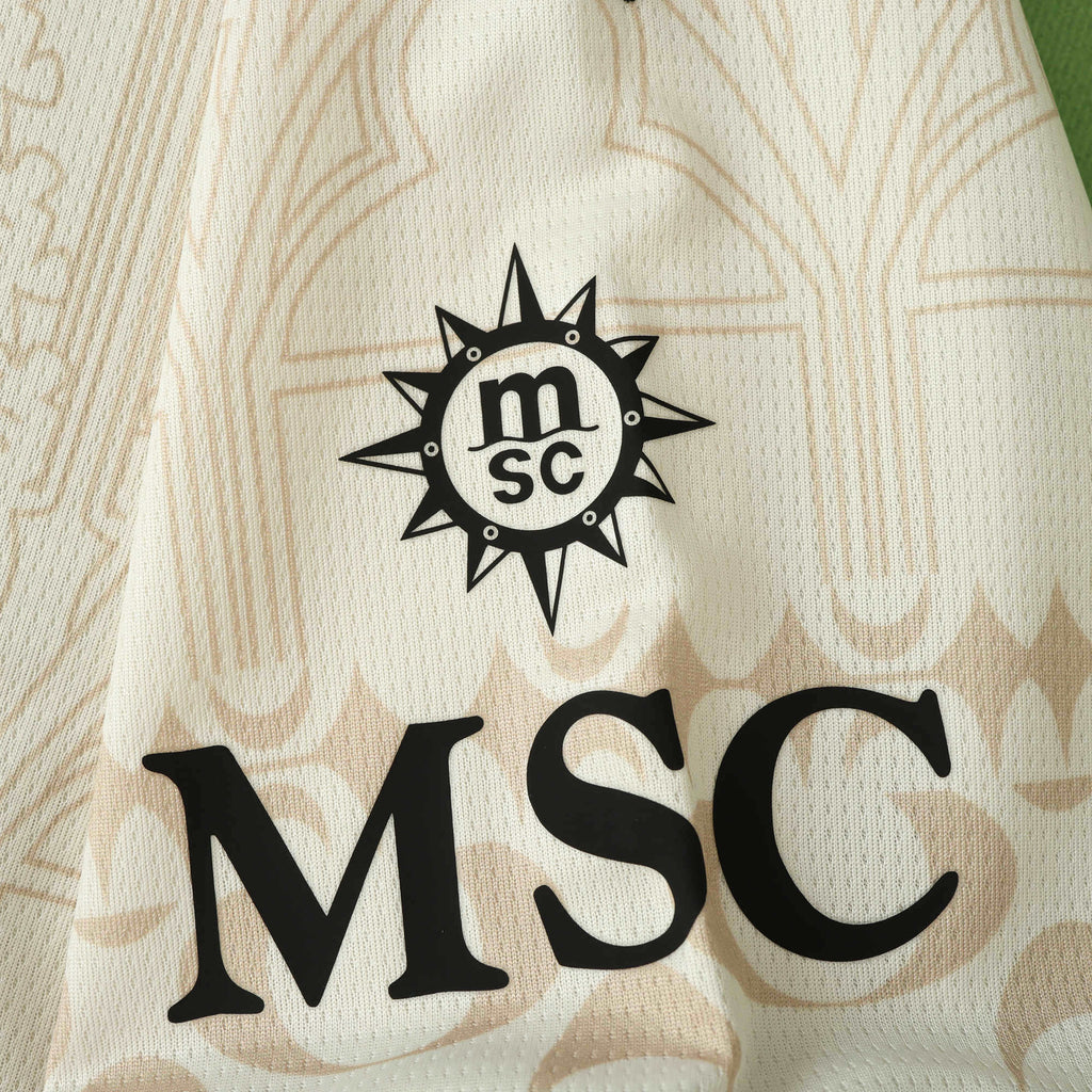 AC MILAN X PLEASURES 2023/24 Cream Shirt