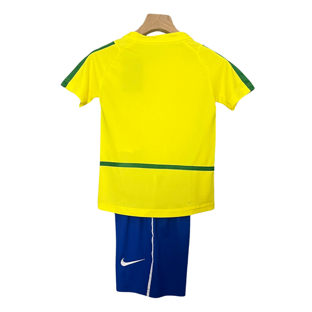 Brazil Home 2002 Kids Set