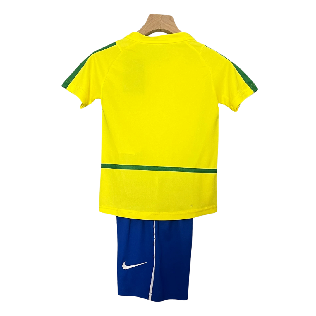 Brazil Home 2002 Kids Set