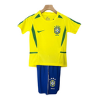 Brazil Home 2002 Kids Set