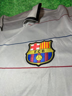 Barcelona 2003/04 Away Gray Shirt