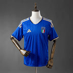 Italy Home shirt for the 2026 World Cup, on a mannequin.