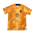 Netherlands 2022/23 World Cup Home Shirt