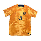 Netherlands 2022/23 World Cup Home Shirt