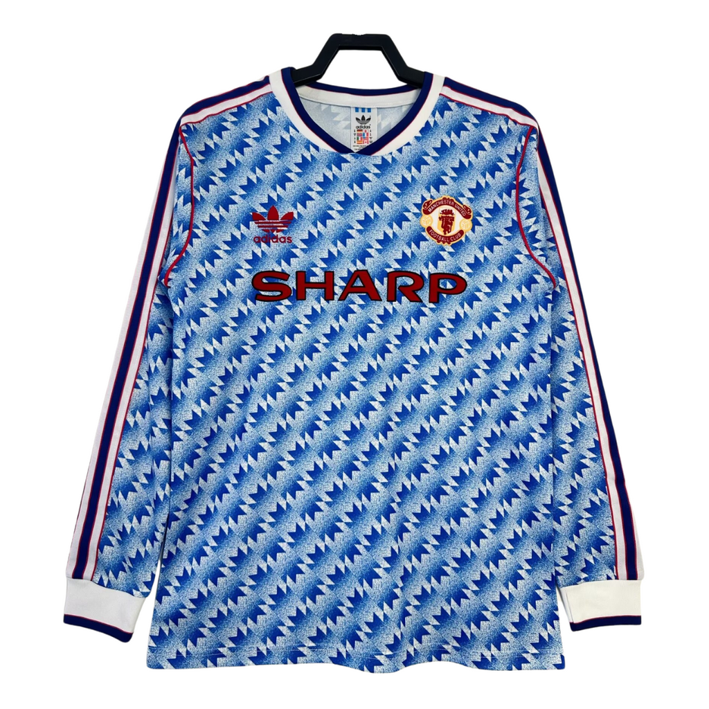 Manchester United 1990/92 Away Shirt (Long Sleeve)