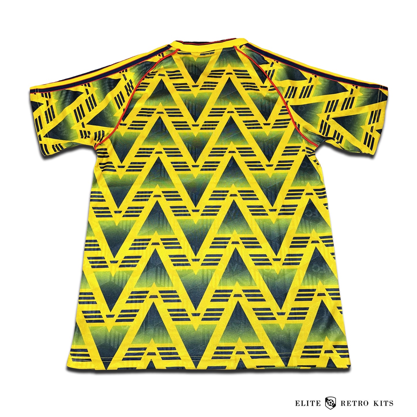 Arsenal Bruised Banana 1991-93 Yellow Away Jersey