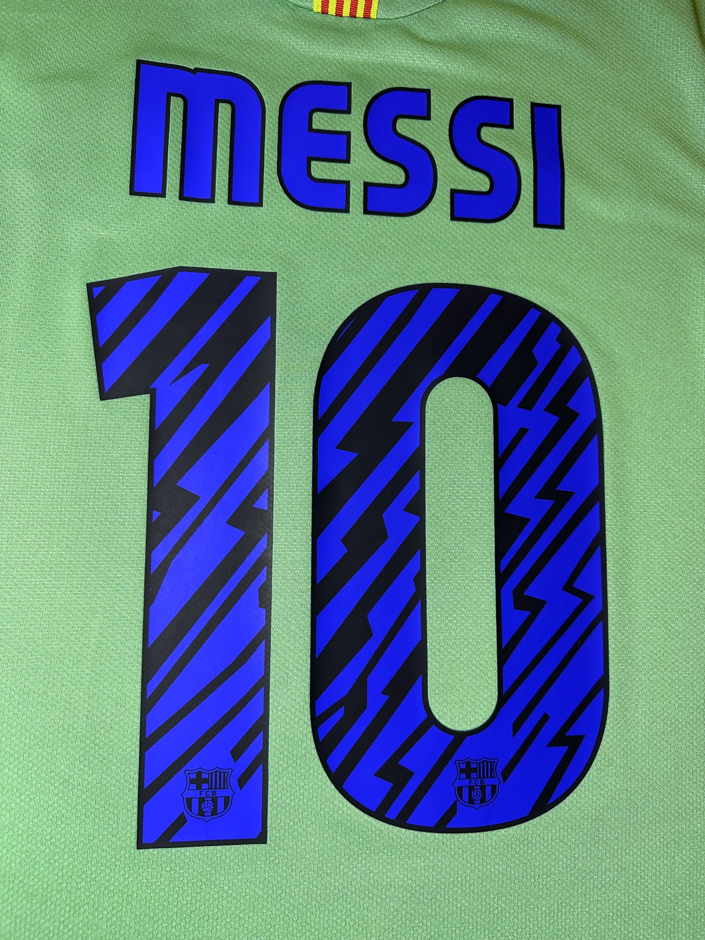 Barcelona 2010/11 Blue Away shirt