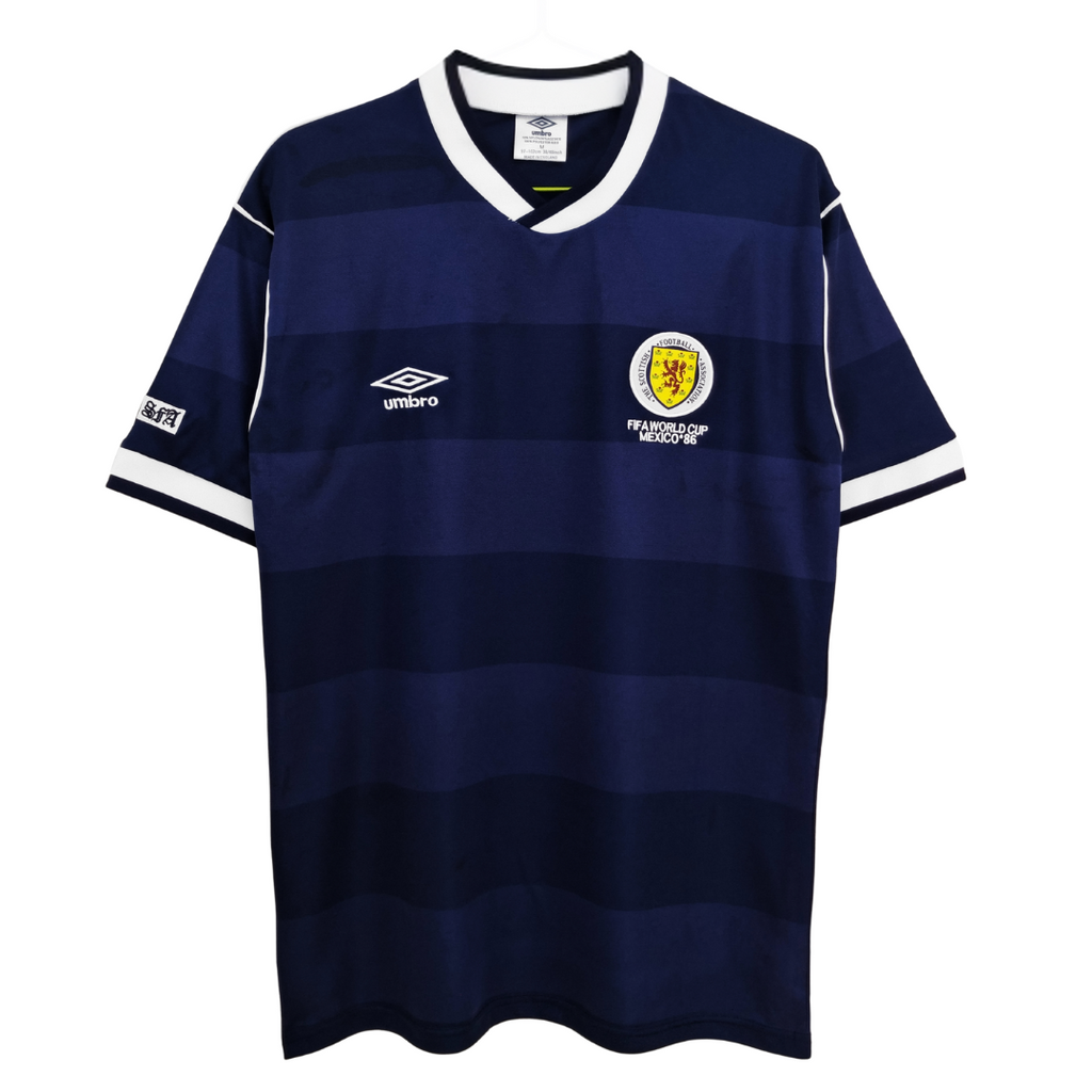 Scotland Home Shirt 1986