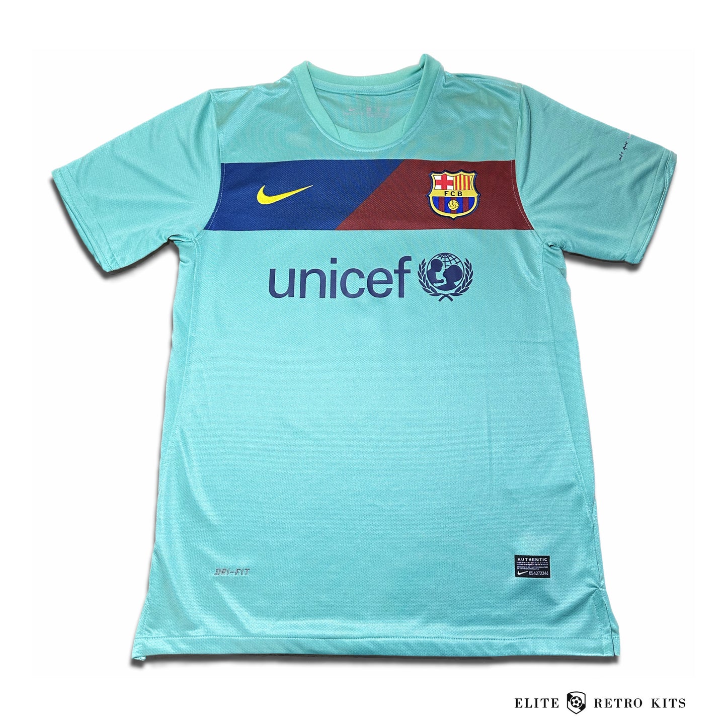 Barcelona 2010/11 Blue Away shirt