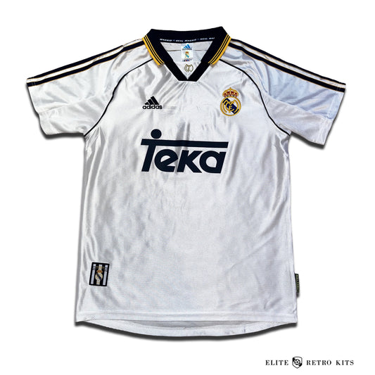 Real Madrid Retro 1999/00 Home TEKA shirt