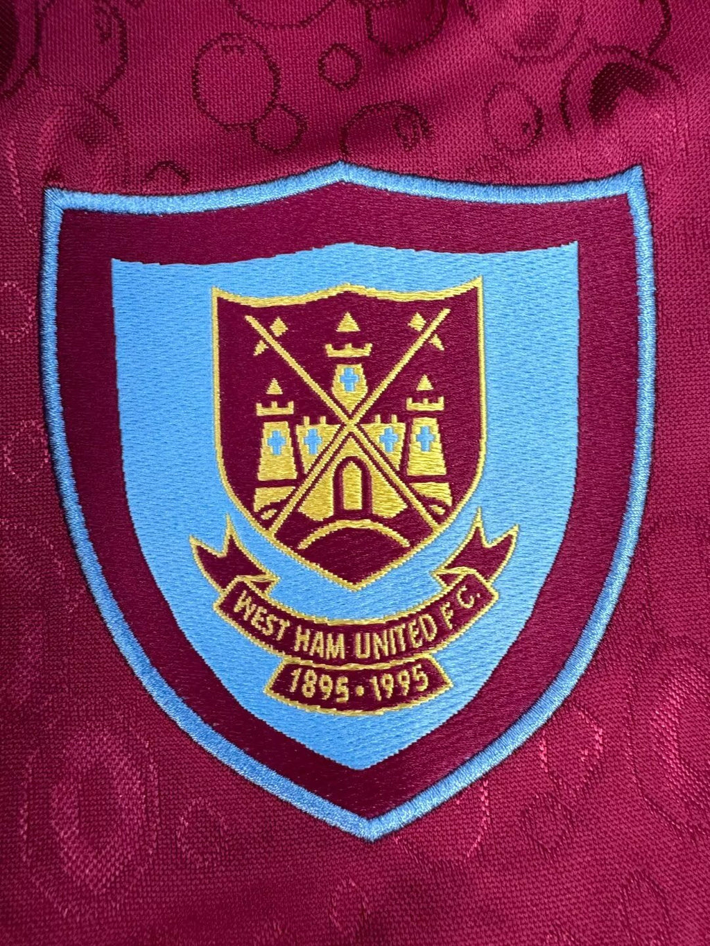 West Ham United 100 Years Anniversary Shirt 1995/97