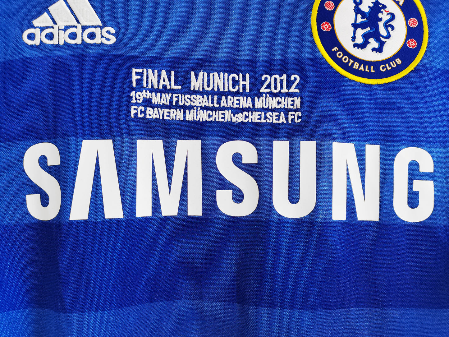 Chelsea 2011/12 Champions League final shirt