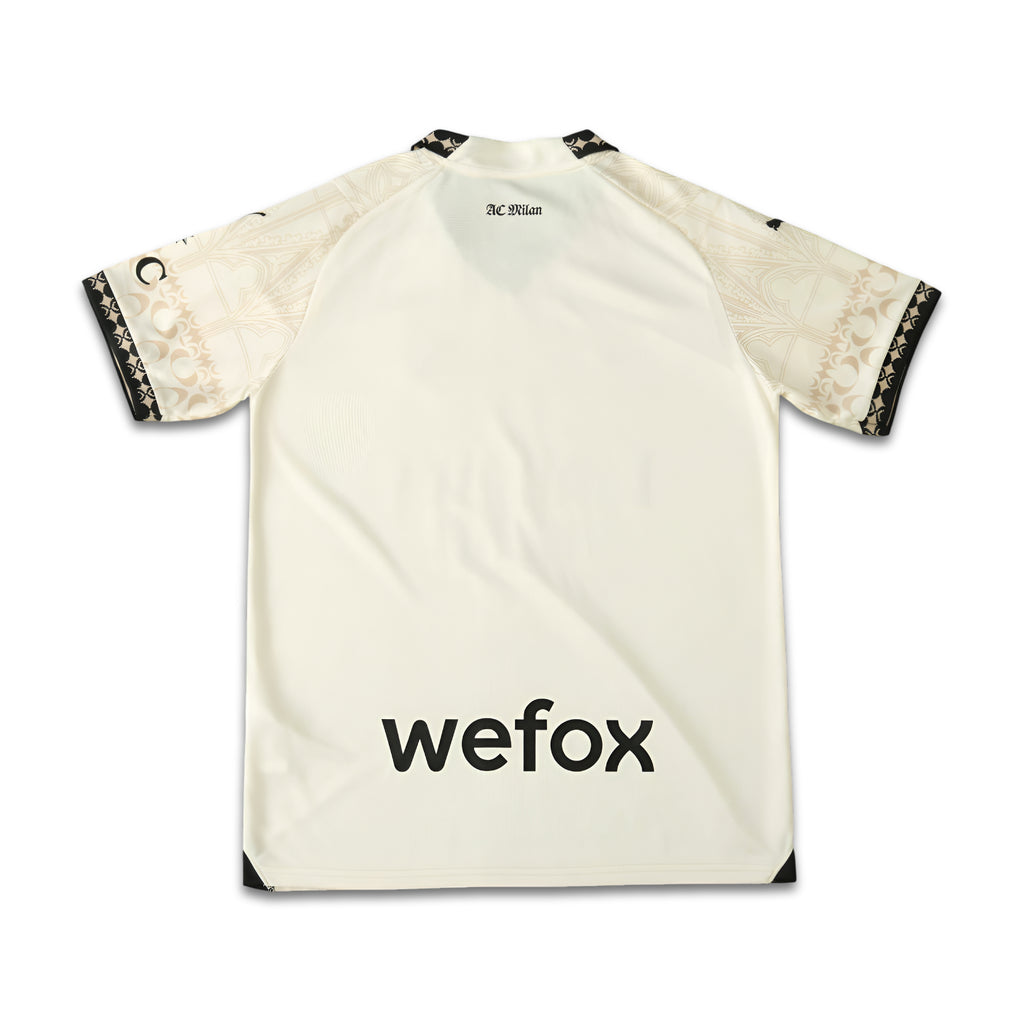 AC MILAN X PLEASURES 2023/24 Cream Shirt