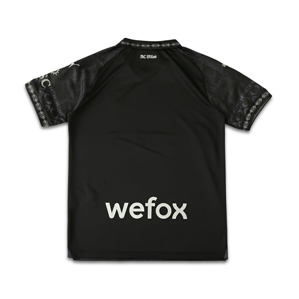 AC MILAN X PLEASURES 2023/24 Black Shirt