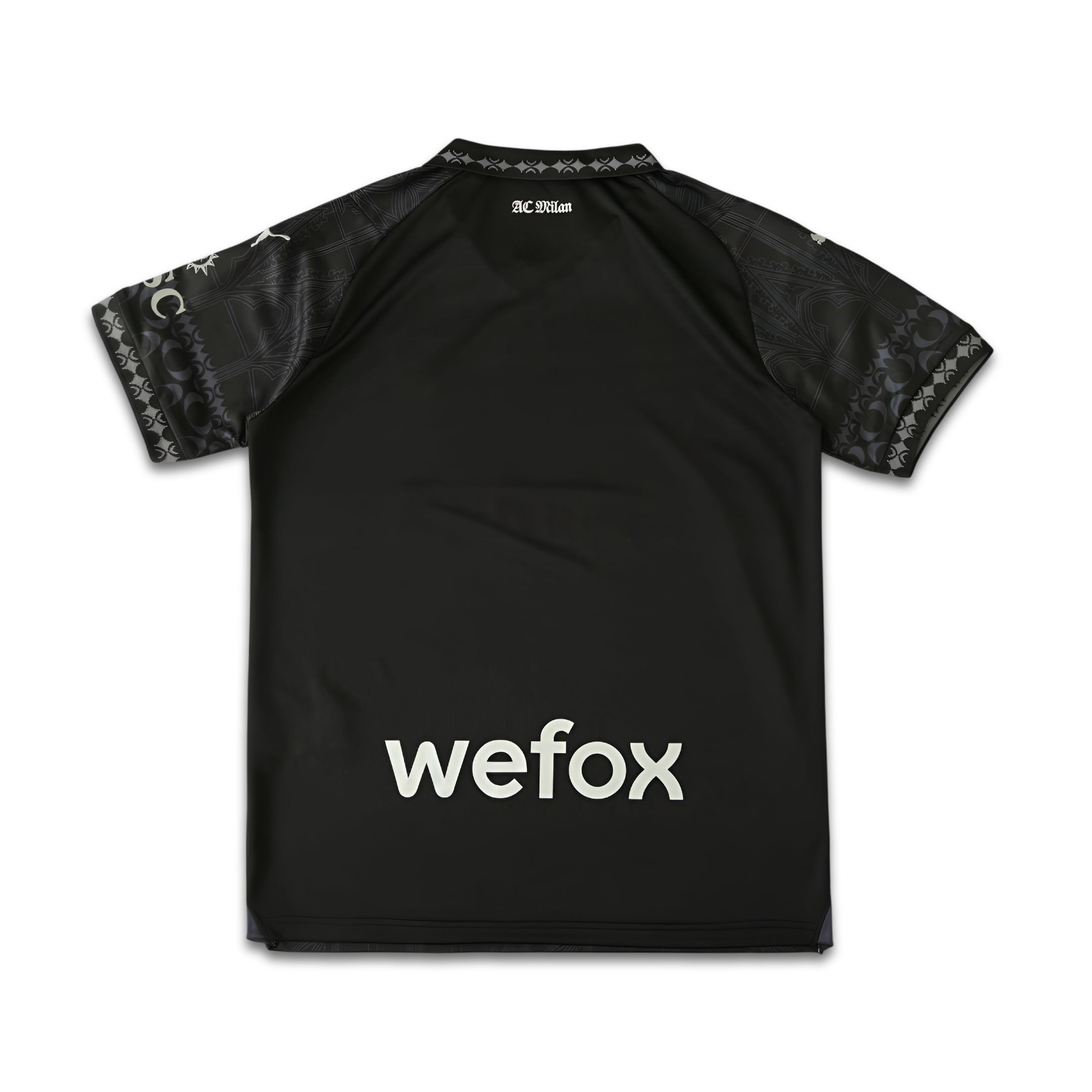 AC MILAN X PLEASURES 2023/24 Black Shirt