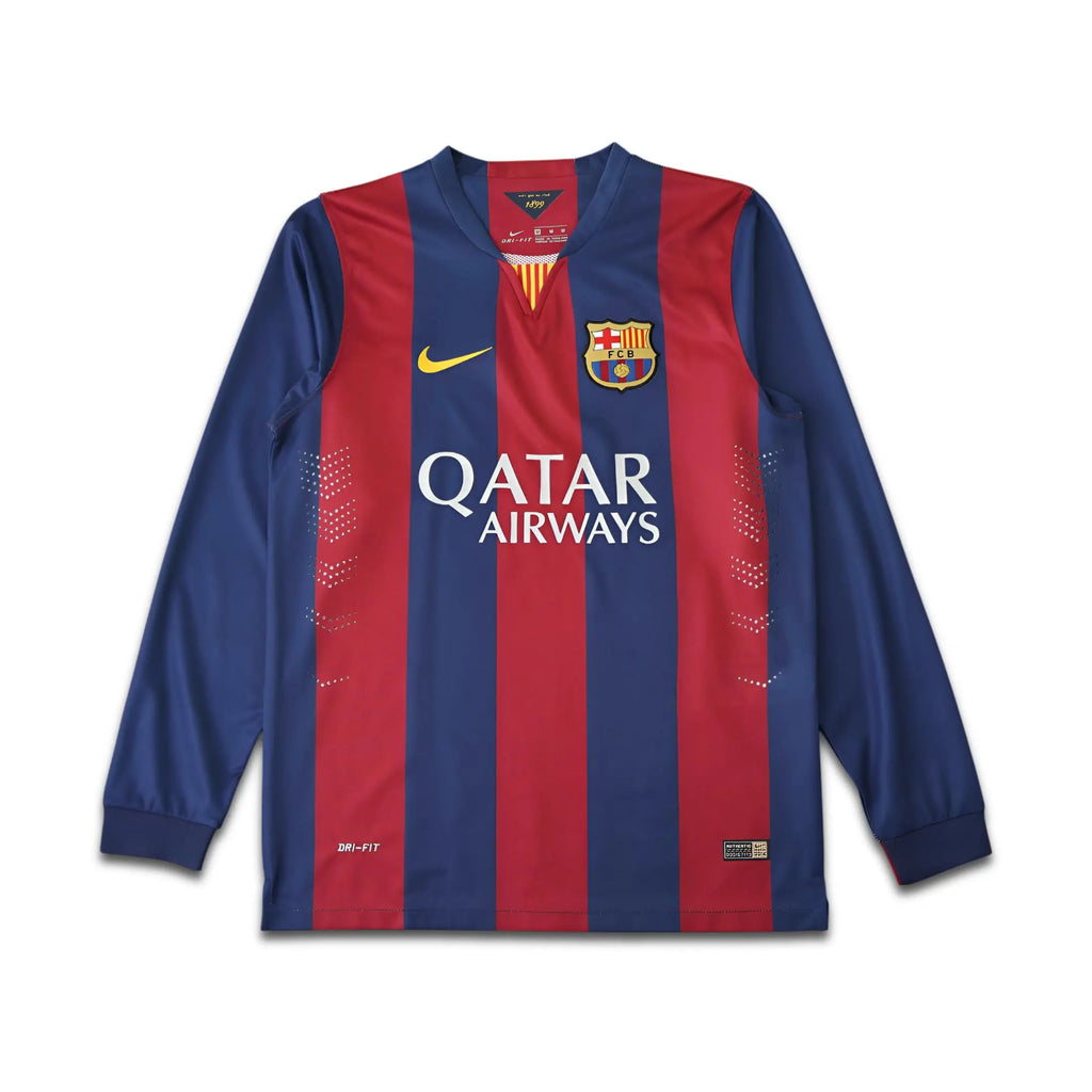 Barcelona 2014/15 Home Shirt (Long Sleeve) Elite Retro Kits