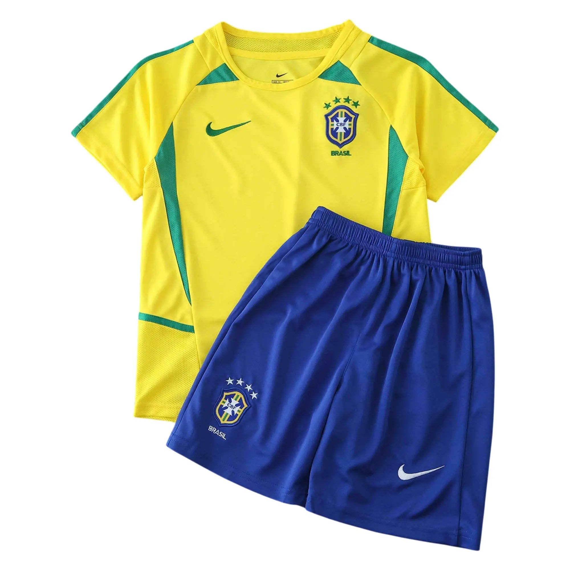 Brazil Home 2002 Kids Set