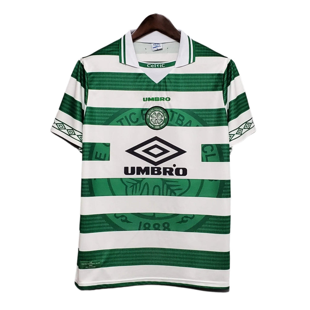 retro celtic football shirt