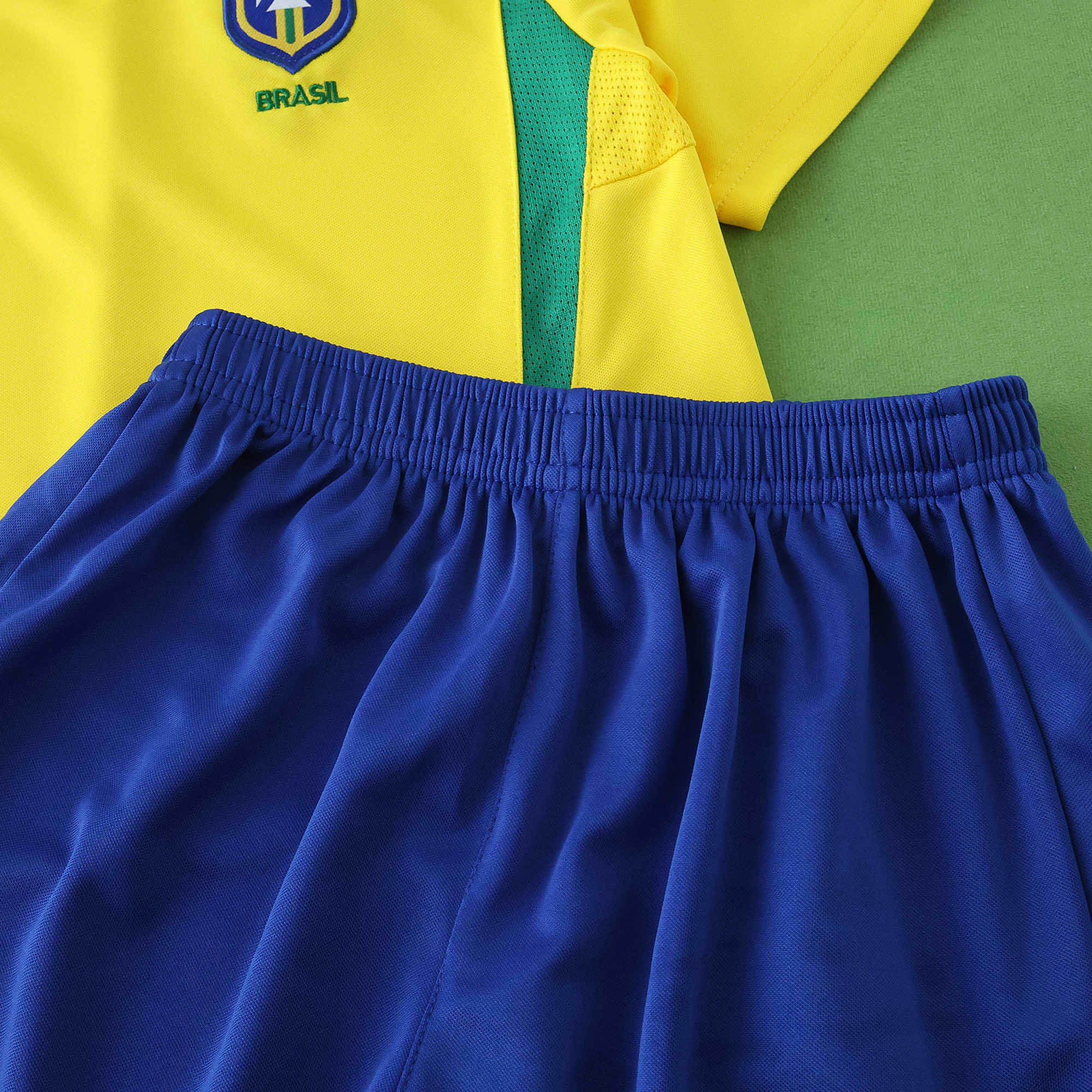 Brazil Home 2002 Kids Set