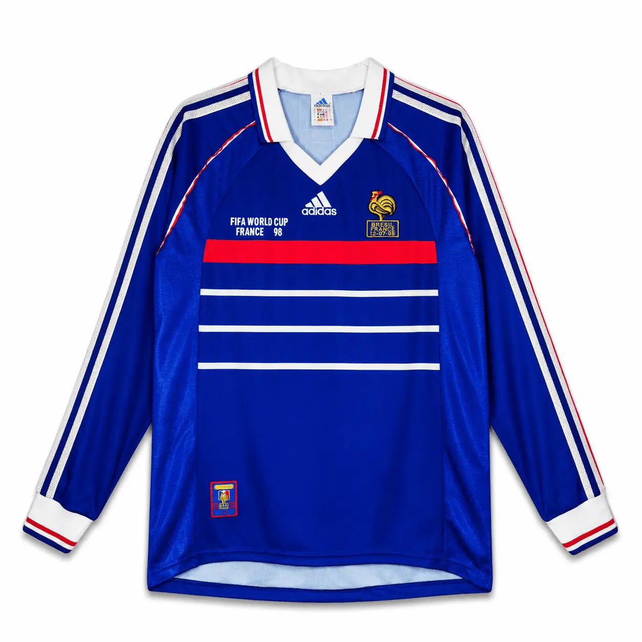 France 1998 World Cup Home Shirt (Long Sleeve)