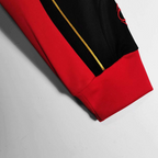 Elite Retro Kits AC Milan 2006/07 home shirt long sleeve cuff detail in red and black with gold piping