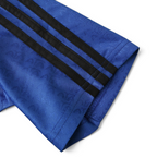 Elite Retro Kits Argentina 1994 away shirt sleeve in deep blue with black stripes and subtle diamond pattern