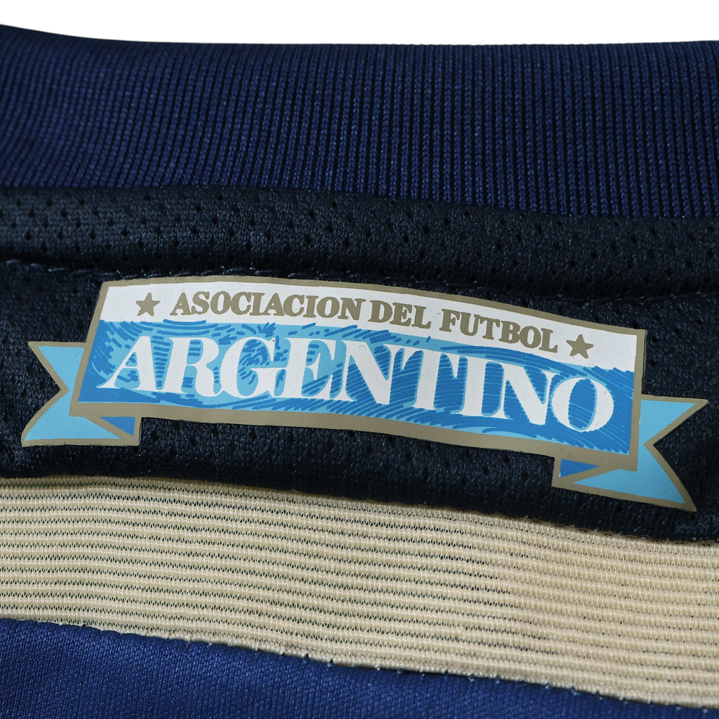 Elite Retro Kits Argentina 2014 away football shirt featuring the Asociacion del Futbol Argentino inner neck detail