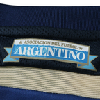 Elite Retro Kits Argentina 2014 away football shirt featuring the Asociacion del Futbol Argentino inner neck detail