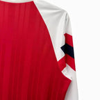 Elite Retro Kits Arsenal 1992-94 long sleeve home shirt in iconic red and white with adidas sleeve trim detail