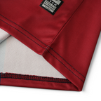 Elite Retro Kits Barcelona 2008/09 kids home jersey hem detail featuring authentic team patch and maroon fabric