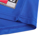 Elite Retro Kits Barcelona 1999/00 centenary kids kit blue fabric detail with authentic sports apparel patch