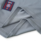 Elite Retro Kits Bayern Munich 1998/99 away shirt in grey with embroidered club crest and adidas logo detail