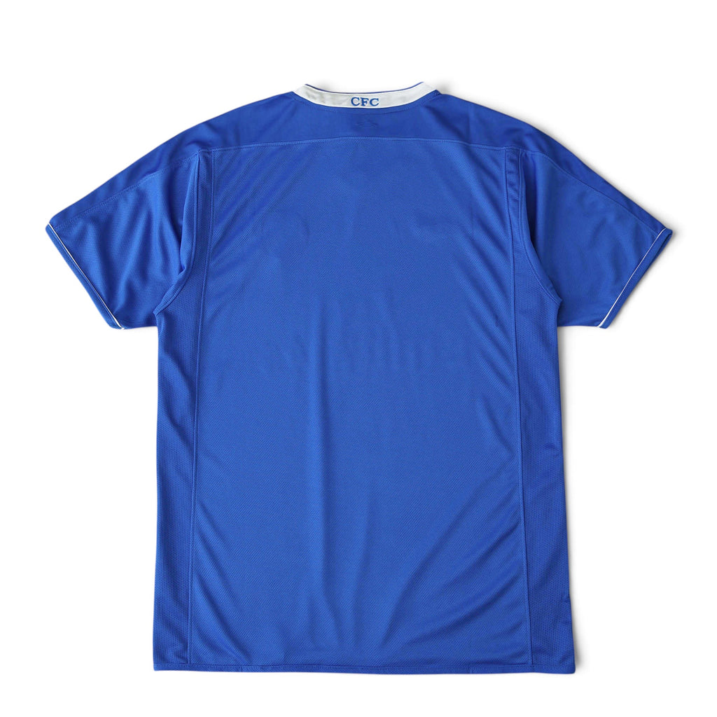 Elite Retro Kits Chelsea 2003-05 home football shirt in blue with white trim and CFC detail on the back collar