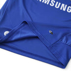 Elite Retro Kits kids Chelsea 2008/09 blue home football jersey with Samsung sponsor and Climacool fabric detail